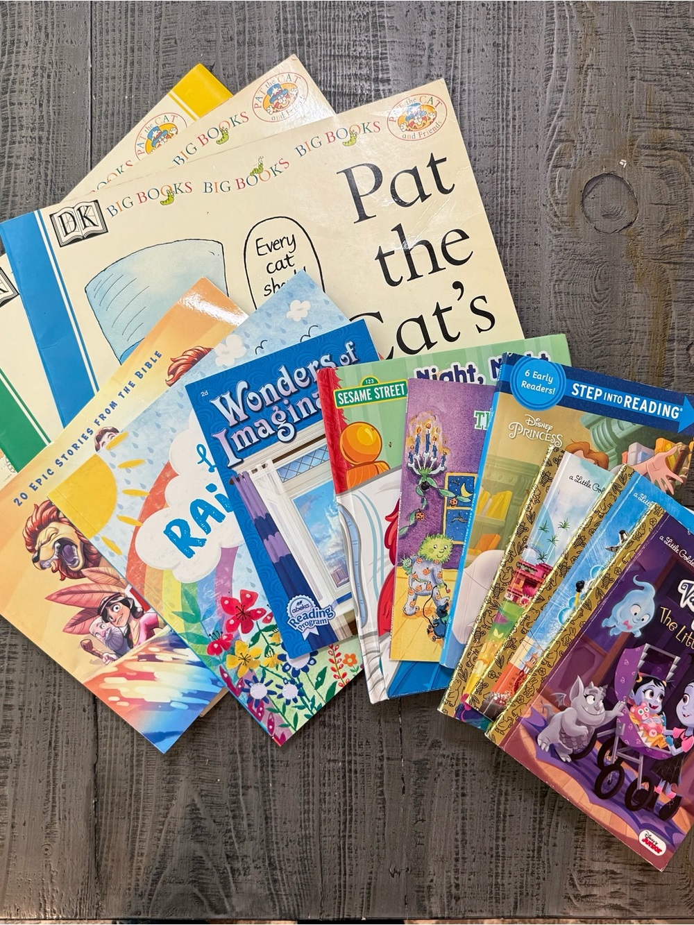 12 Assorted Children’s Picture & Early Reader Books - Colorful Collection
